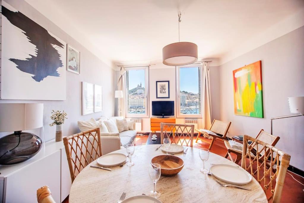 Apartament Cabana & Clin D'Oeil Sur Le Vieux Port Marsylia Zewnętrze zdjęcie