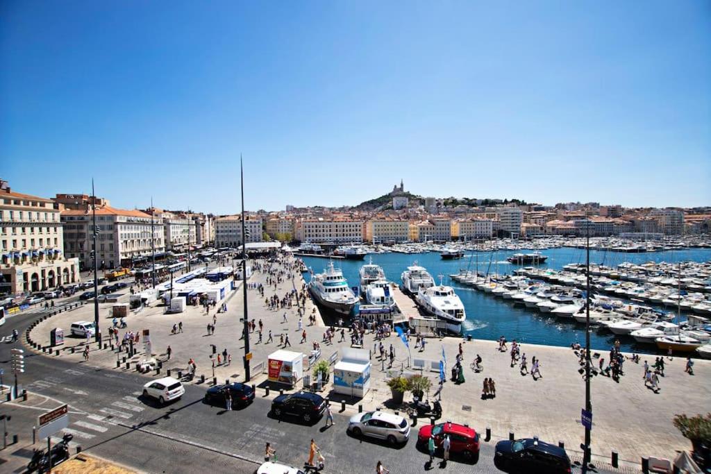 Apartament Cabana & Clin D'Oeil Sur Le Vieux Port Marsylia Zewnętrze zdjęcie