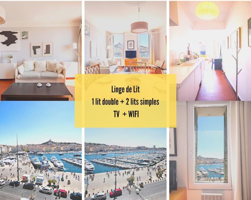 Apartament Cabana & Clin D'Oeil Sur Le Vieux Port Marsylia Zewnętrze zdjęcie