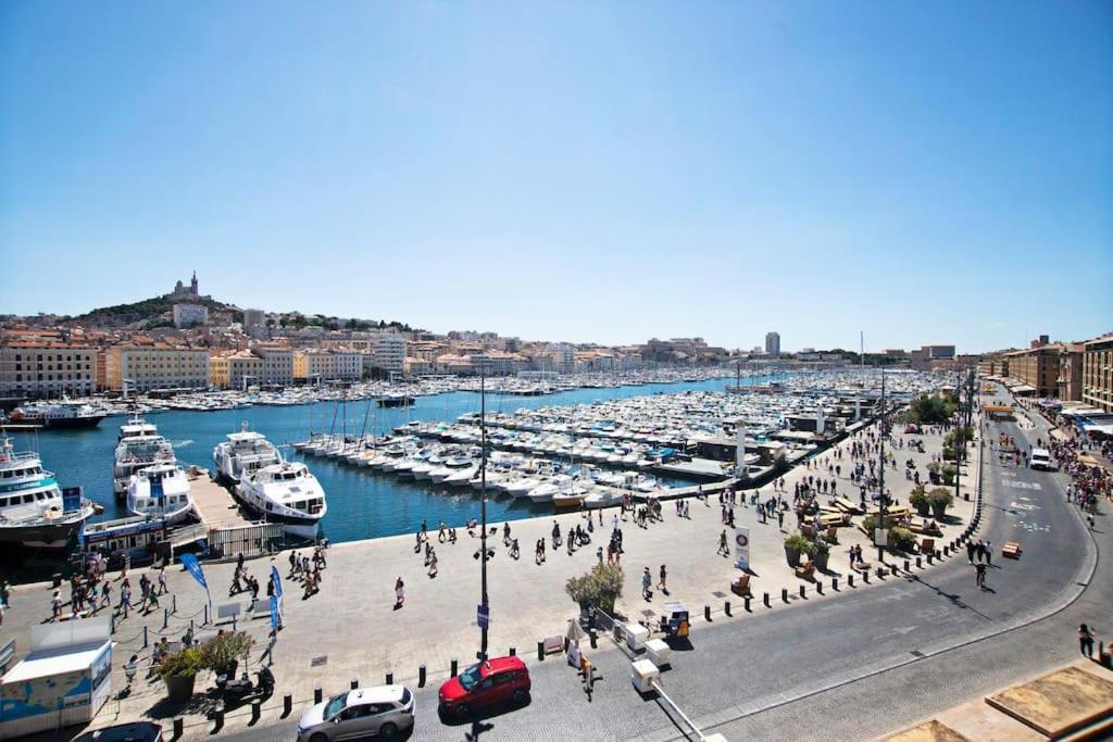 Apartament Cabana & Clin D'Oeil Sur Le Vieux Port Marsylia Zewnętrze zdjęcie