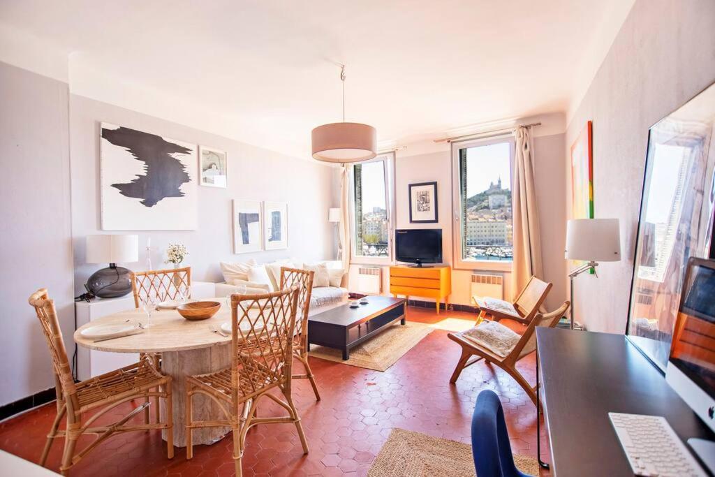 Apartament Cabana & Clin D'Oeil Sur Le Vieux Port Marsylia Zewnętrze zdjęcie